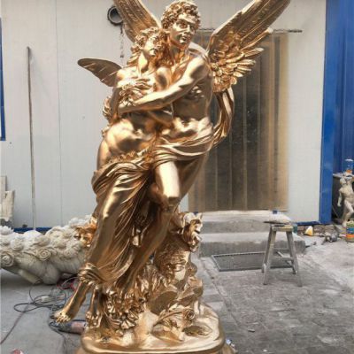 公园铜雕天使