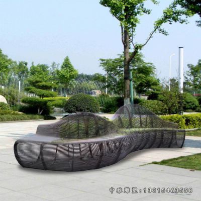 不锈钢公园座椅