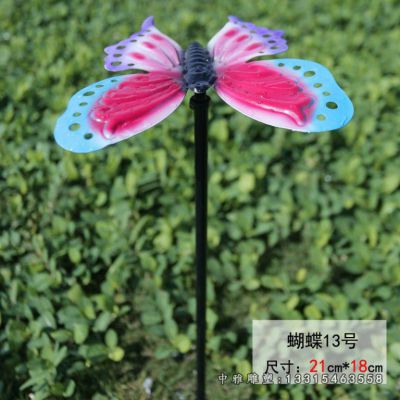 动物蝴蝶不锈钢雕塑