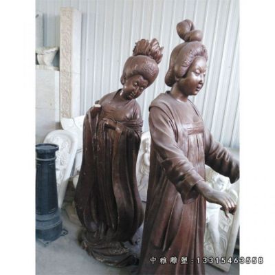 铜雕城市少数民族雕塑