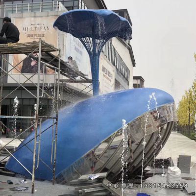 景观不锈钢大树雕塑