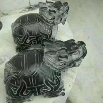 吉祥石雕龙龟