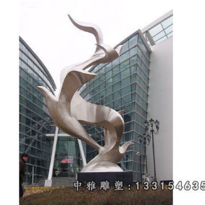 动物鸽子不锈钢雕塑