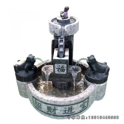 庭院石雕景观流水池