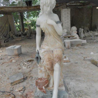 广场石雕西方人物雕塑