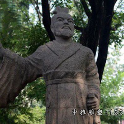 古代诗仙李白铜雕