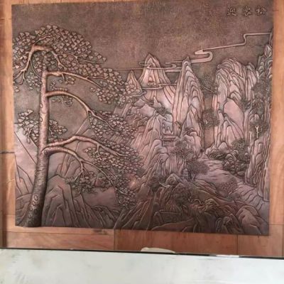 铜浮雕广场景观