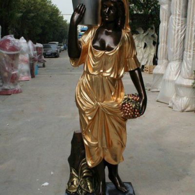 铜雕西方人物雕塑