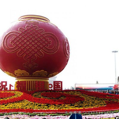 广场灯笼不锈钢雕塑