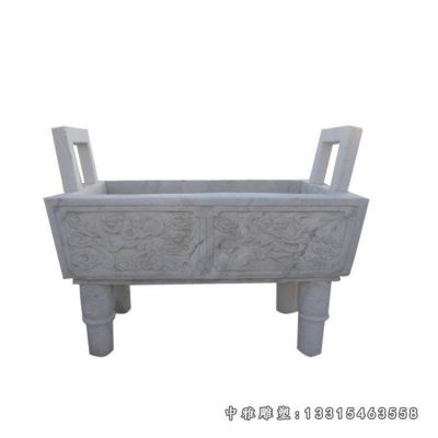 大理石香炉景观雕塑