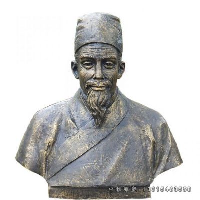 铜雕李时珍名医雕塑