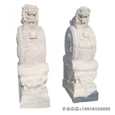 大理石抱鼓石景观雕塑